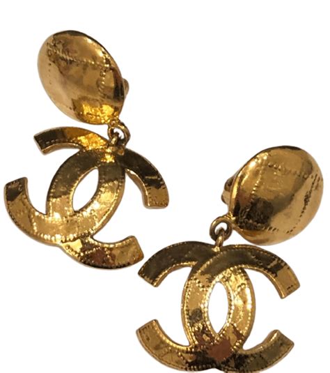 chanel costume cc earrings|chanel earrings official website.